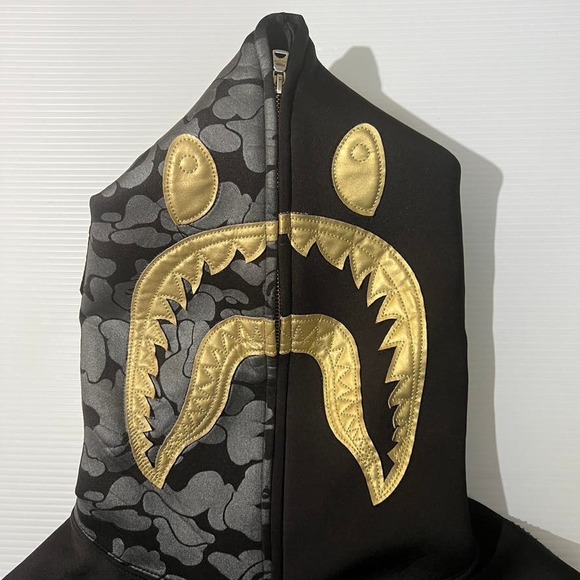 BAPE TRAVIS SCOTT NEOPRENE HOODIE 2015 RARE DSM M - Picture 4 of 13